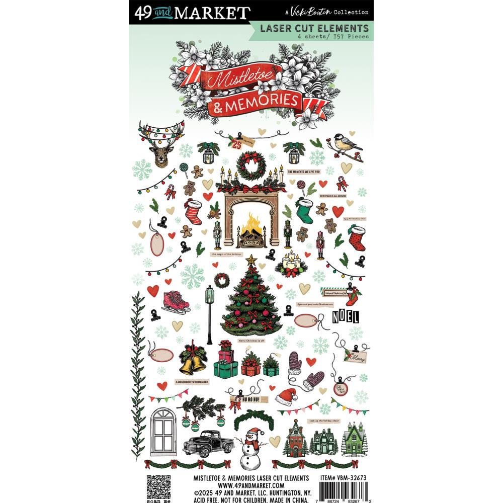 49 and Market  Laser Cut Elements [Collections] - Mistletoe & Memories