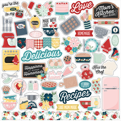 Echo Park Cardstock Stickers   [Collection] - Mom's Kitchen