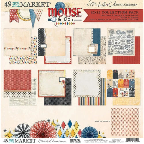49 and Market 12x12 [Collection]  - Mouse & Co