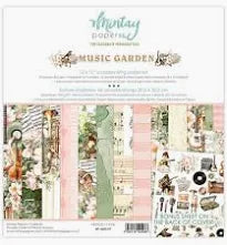 Mintay 12x12 Paper (Collection) - Music Garden
