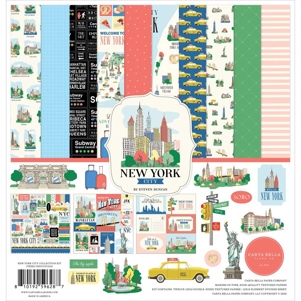 Carta Bella 12x12 Paper [Collection] - New York City