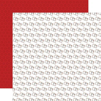 Echo Park Paper 12x12 Cardstock  [Collection] - North Pole Christmas - Notes To Santa