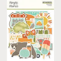 Simple Stories  Ephemera Bits & Pieces  [Collection] - Open Road