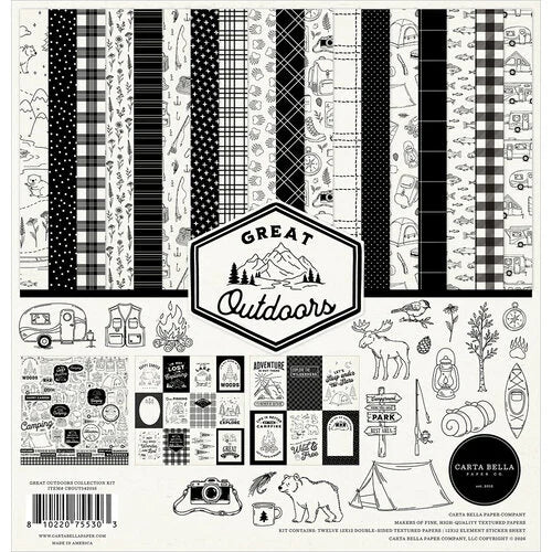 Carta Bella 12x12 Paper [Collection] - Great Outdoors