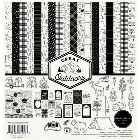 Carta Bella 12x12 Paper [Collection] - Great Outdoors