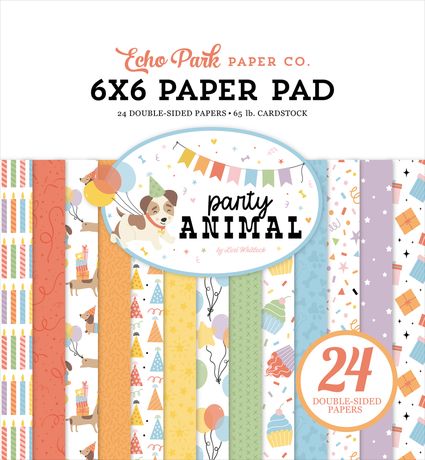 Echo Park 6x6 Paper  [Collection] - Party Animal