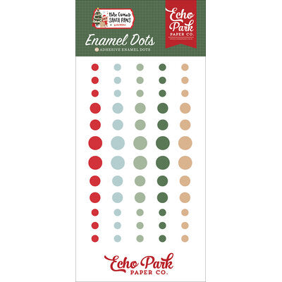 Echo Park  Enamel Dots - [Collection] - Here Comes Santa Paws