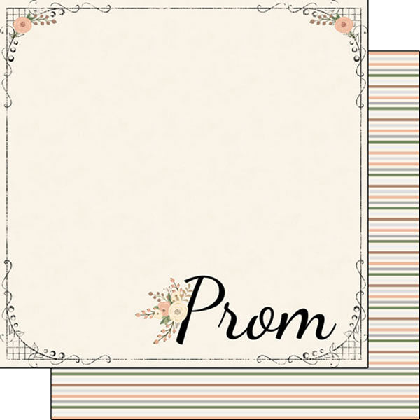 Scrapbook Customs 12x12 Paper -  Perfect Prom