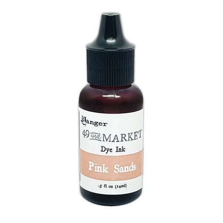 Ranger 49 & Market Dye Ink - Pink Sands Reinker