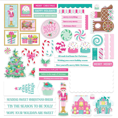 Photoplay 12x12 Card Kit Stickers [Collection] - Sugar Plum Christmas