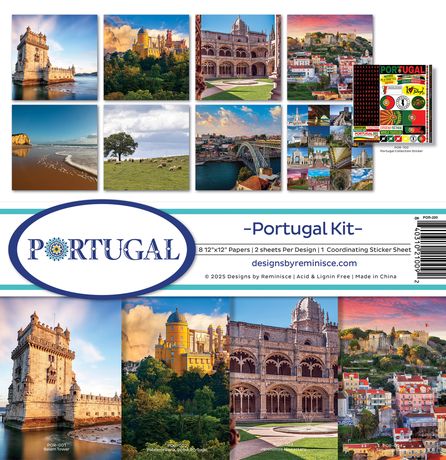 Reminisce 12x12 Collection Pack - [Collection] - Portugal Kit