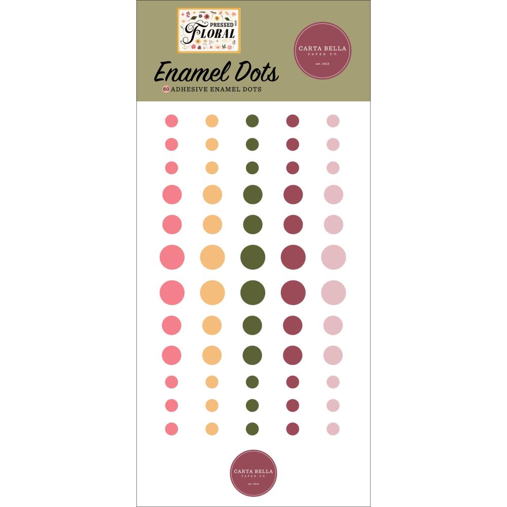 Carta Bella Enamel Dots - [Collection] - Pressed floral