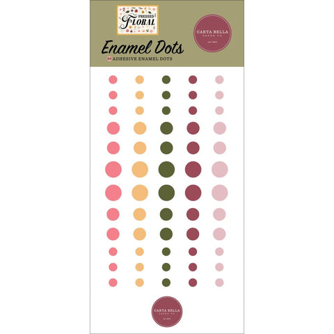 Carta Bella Enamel Dots - [Collection] - Pressed floral