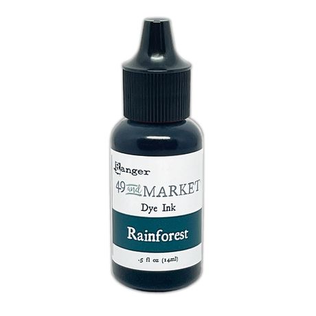 Ranger 49 & Market Dye Ink - Rainforest Reinker