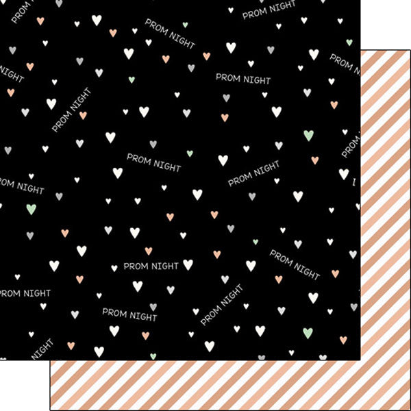 Scrapbook Customs 12x12 Paper -  Perfect Prom Night