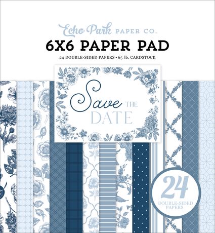 Echo Park 6x6 Paper  [Collection] - Save The Date