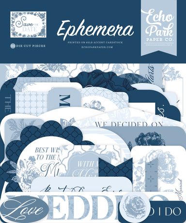 Echo Park Ephemera   [Collection] - Save The Date