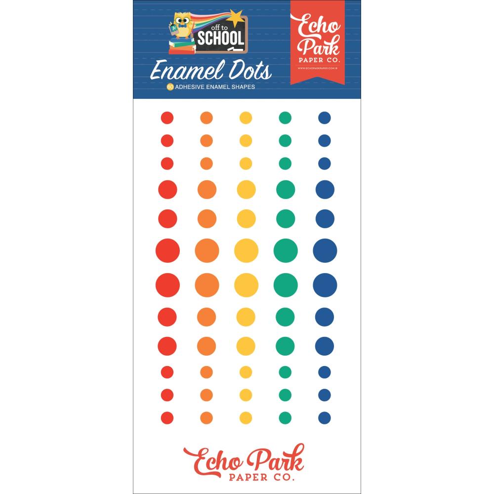 Echo Park  Enamel Dots - [Collection] - Off To School