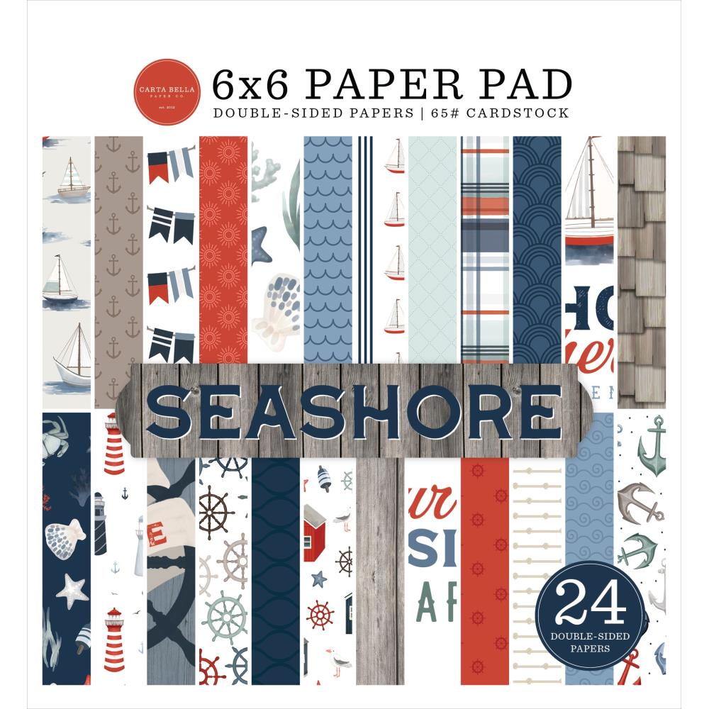 Carta Bella 6x6 Paper Pad  [Collection] - Seashore