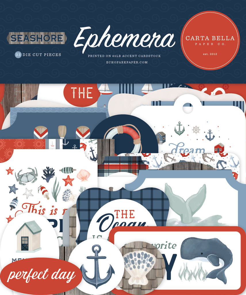 Carta Bella Ephemera  [Collection] - Seashore