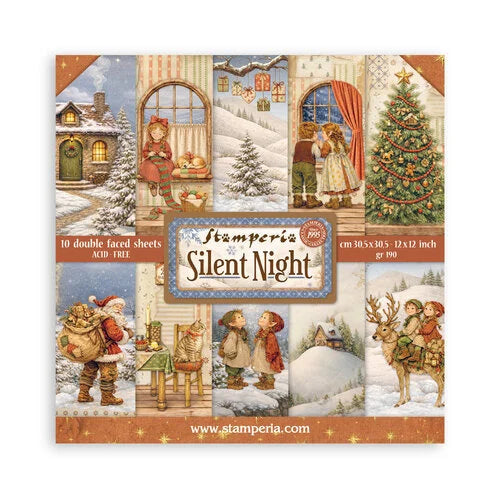 Stamperia 12x12 Paper [Collection] - Silent Night