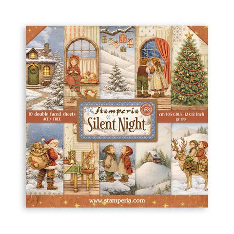Stamperia 12x12 Paper [Collection] - Silent Night
