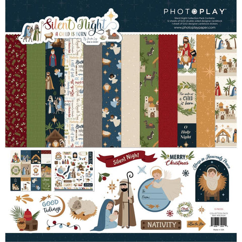 Photoplay 12x12 Paper  [Collection] - Silent Night