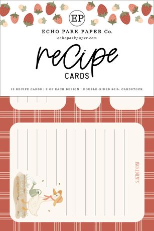 Echo Park Recipe Cards - [Collection] - Silly Goose