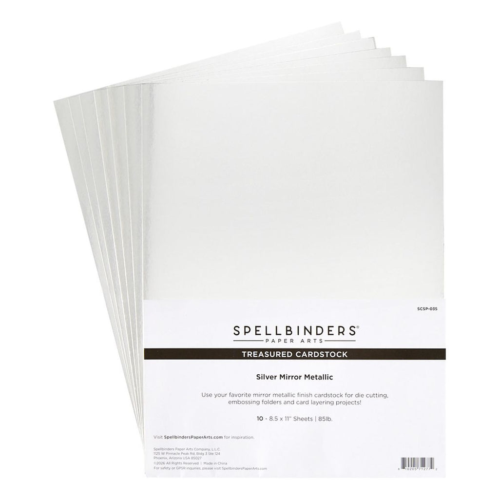 Spellbinders Paper Arts - Silver Mirror Metallic
