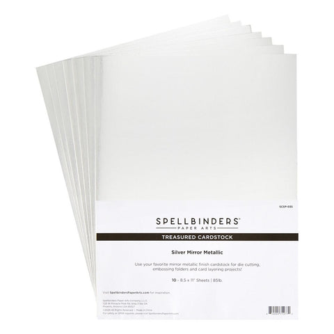 Spellbinders Paper Arts - Silver Mirror Metallic