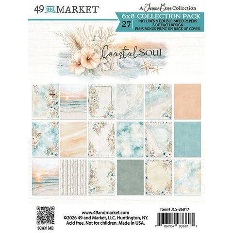 49 and Market  6x8 Paper Pack [Collections] - Coastal Soul