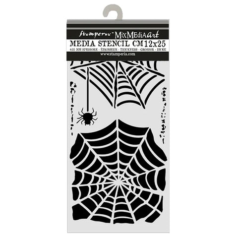 Stamperia Mixed Media Art Stencil - Spider Web