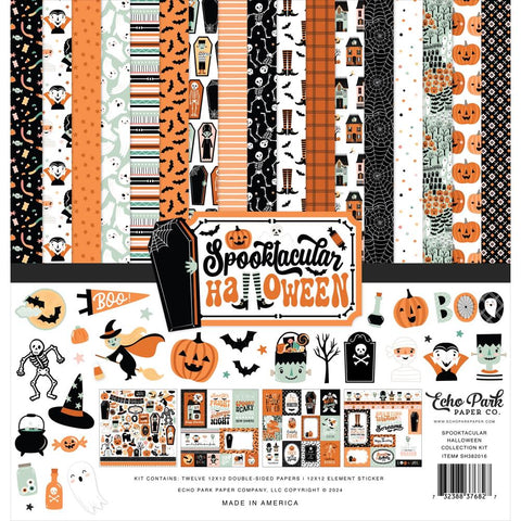 Echo Park 12x12 Paper  [Collection] - Spooktacular Halloween