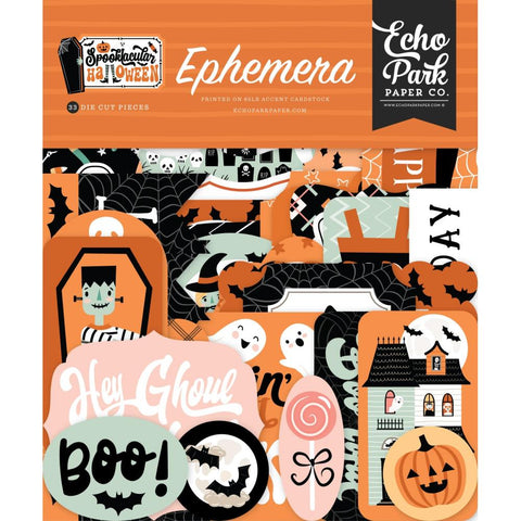 Echo Park Ephemera  [Collection] - Spooktacular Halloween