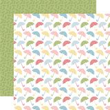 Echo Park Paper 12x12 Paper  - In Full Bloom - Hello Spring Umbrellas