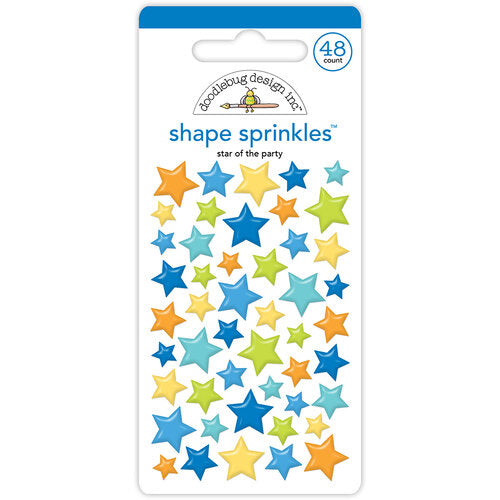 Doodlebug Design Sprinkles - [Collection] - Cupcakes & Candles - Star Of The Party