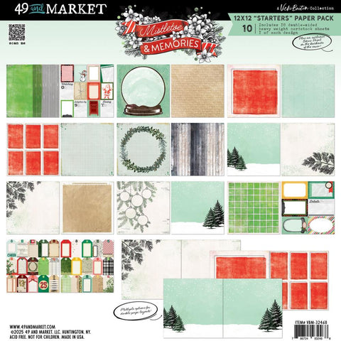 49 and Market  Starters Paper Pack [Collections] - Mistletoe & Memories