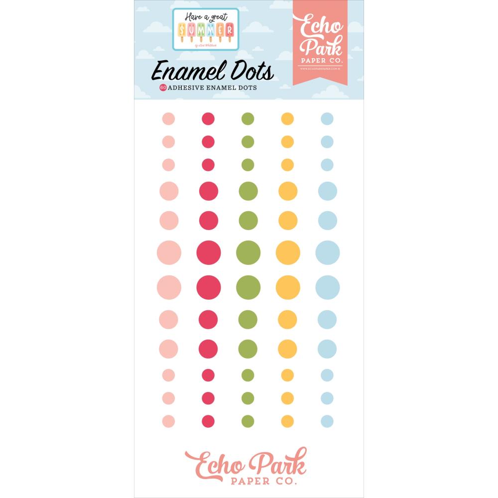 Echo Park  Enamel Dots - [Collection] - Have A Great Summer