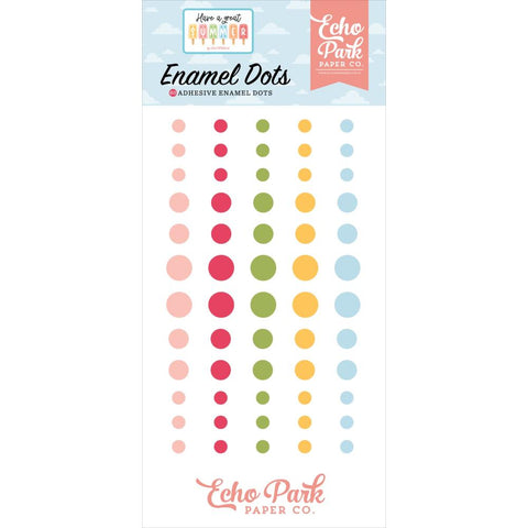 Echo Park  Enamel Dots - [Collection] - Have A Great Summer