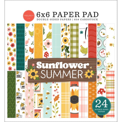 Carta Bella 6x6 Paper Pad  [Collection] - Sunflower Summer