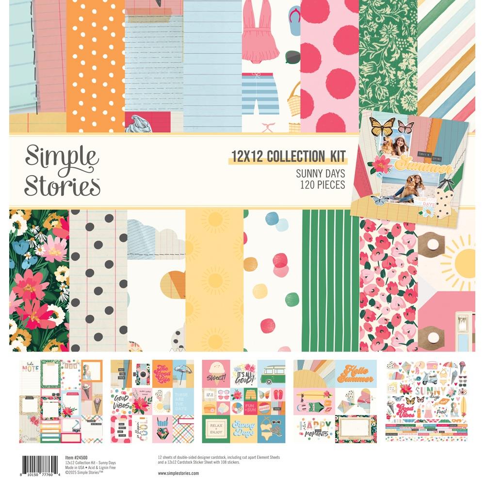 Simple Stories  12x12 Paper [Collection] - Sunny Days
