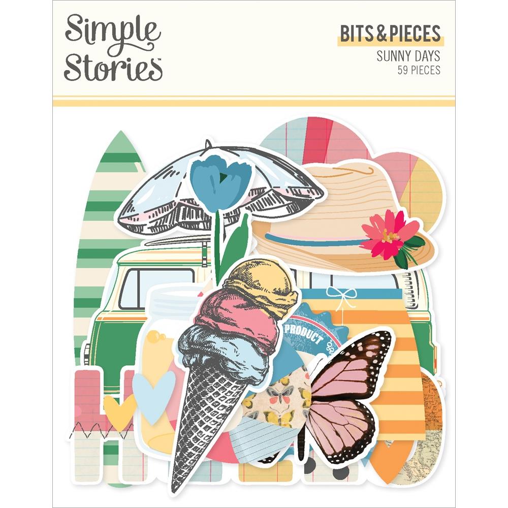 Simple Stories  Bits & Pieces  [Collection] - Sunny Days