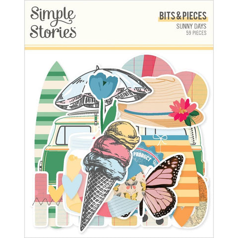 Simple Stories  Bits & Pieces  [Collection] - Sunny Days
