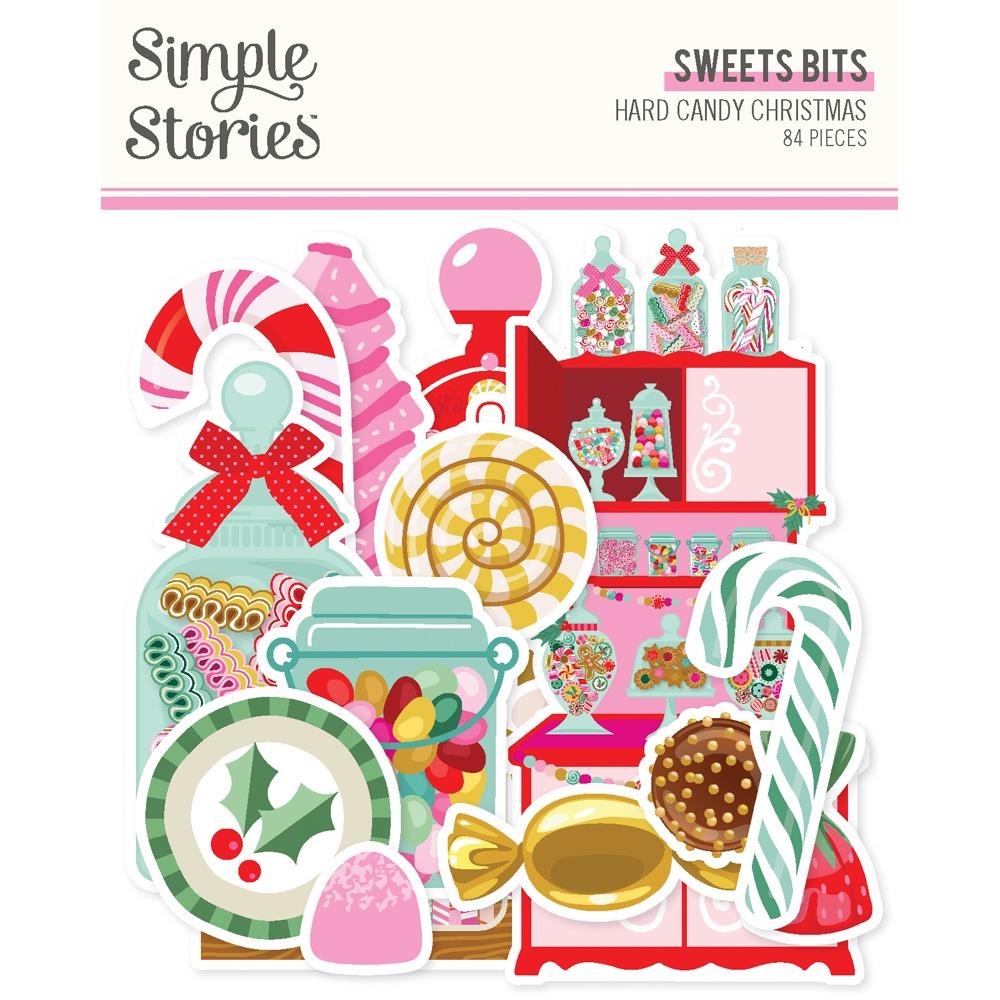 Simple Stories  Sweet Bits & Pieces  [Collection] -Hard Candy Christmas