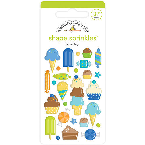 Doodlebug Design Sprinkles - [Collection] - Cupcakes & Candles - Sweet Boy