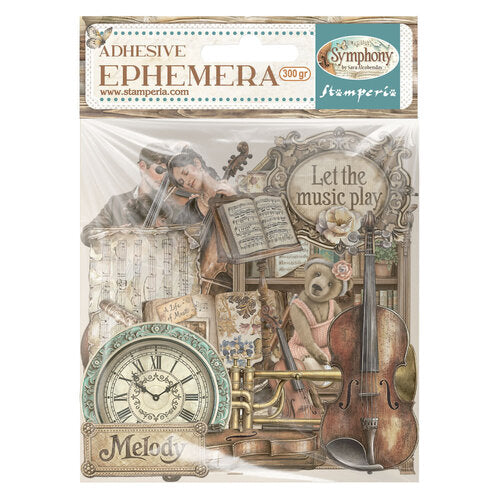 Stamperia Adhesive Ephemera [Collection] - Symphony