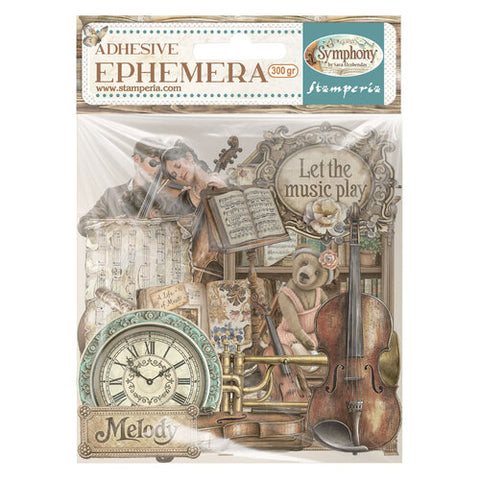 Stamperia Adhesive Ephemera [Collection] - Symphony