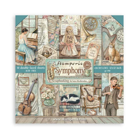 Stamperia 12x12 Paper [Collection] - Symphony