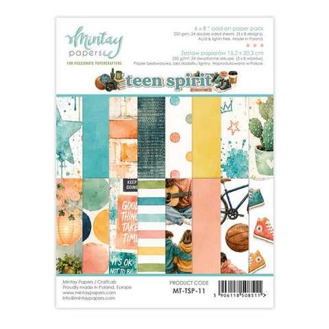 Mintay 6x8 Paper Pad - Teen Spirit