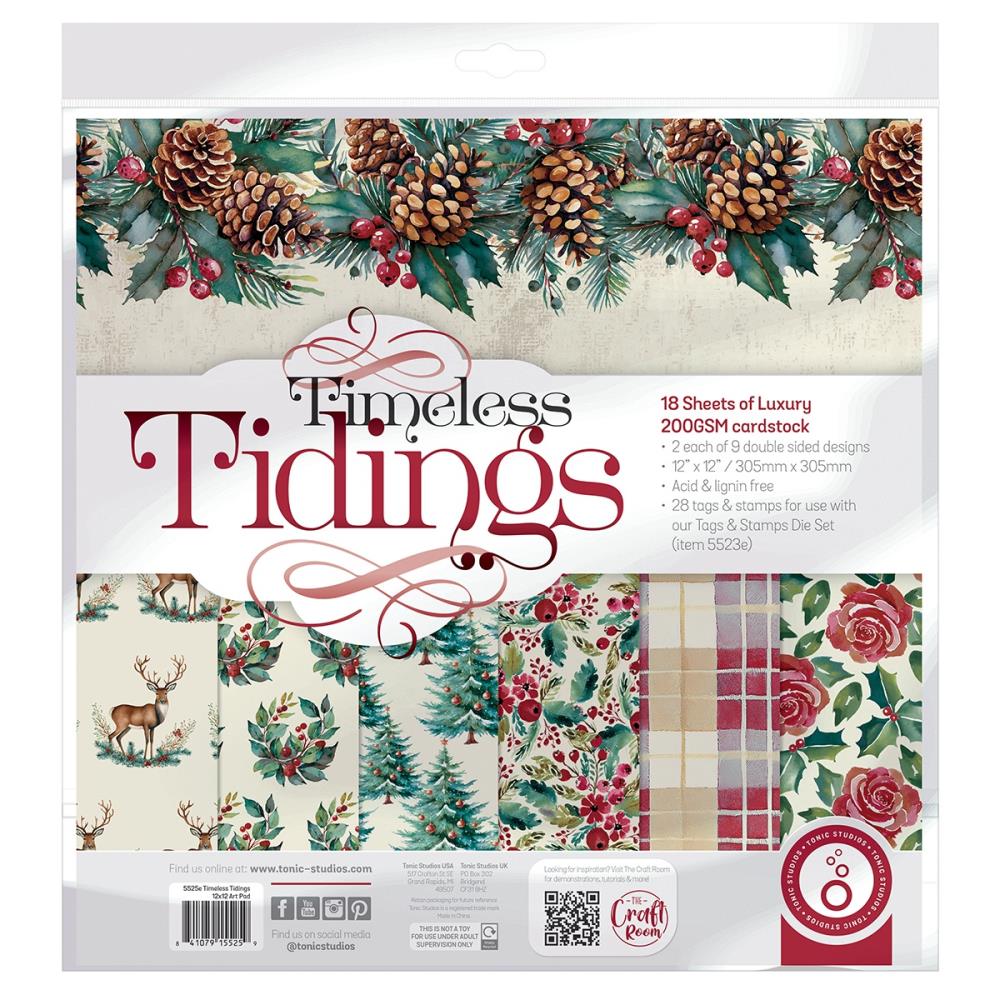 Tonic Studios 12x12 Collection - Timeless Tidings